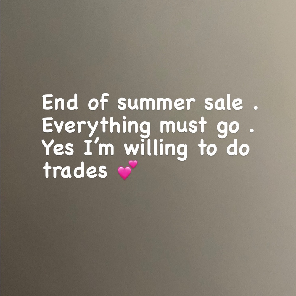 Summer clothes